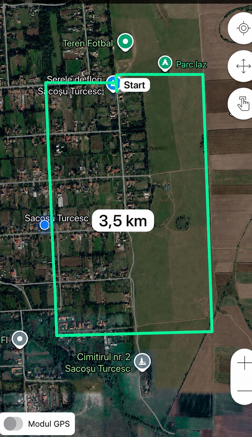 Traseu amatori